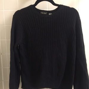 Black Crewneck Sweater